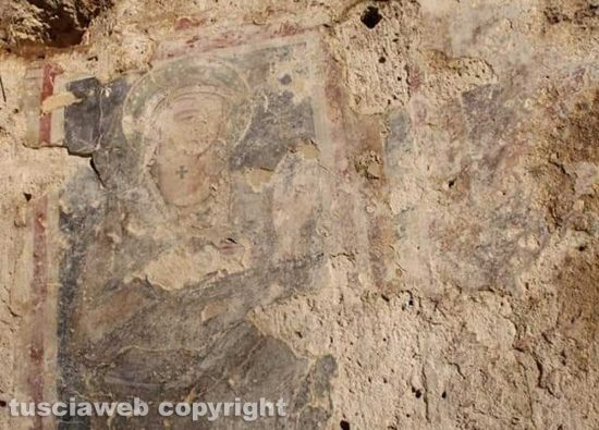 Ischia di Castro - Gli affreswchi nella chiesa di Santa Maria "intus civitatem"