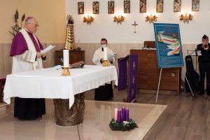 La celebrazione alla cappella della Smam