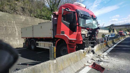 Orte - Incidente sulla superstrada 