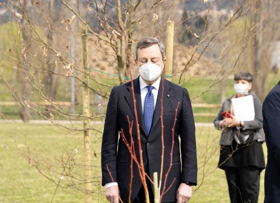Mario Draghi a Bergamo
