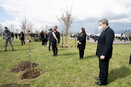 Mario Draghi a Bergamo