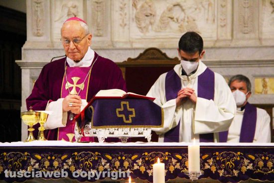 Viterbo - Il vescovo Lino Fumagalli