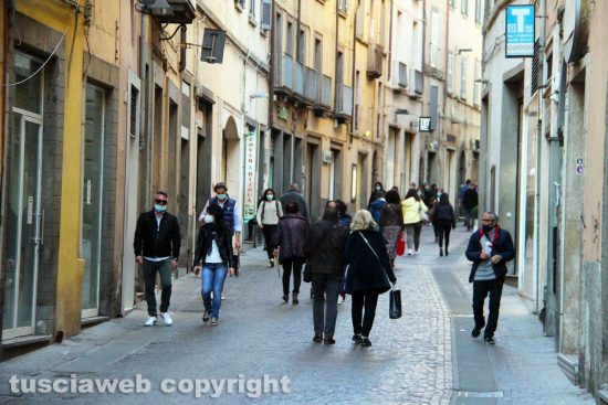 Viterbo - Il ritorno in zona arancione
