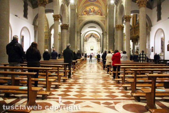Viterbo - La Quercia - La messa per le vittime del Covid