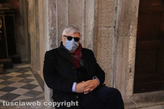 Viterbo - Pier Maria Cecchini alla messa per i 750 anni del Conclave