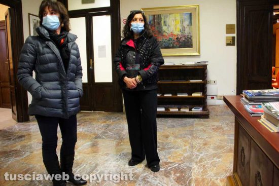 Viterbo - Donatella Ayala (Filcams Cgil) ed Elvira Fatiganti (UilTucs)