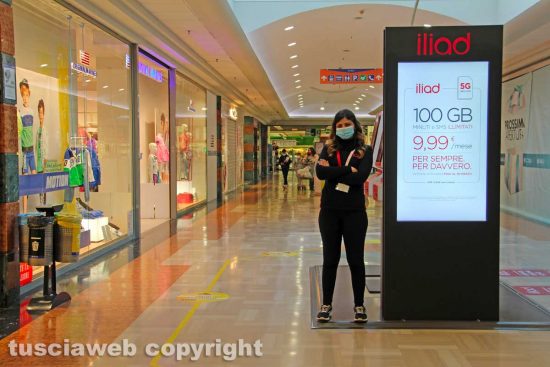 Viterbo - Supermercati in zona rossa