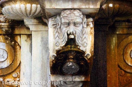 Viterbo - La fontana di piazza delle erbe