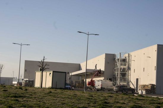 Viterbo - I nuovi locali in costruzione sulla Cassia Nord