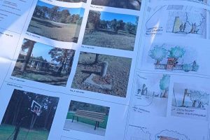 Viterbo - I lavori al parco Norma Cossetto