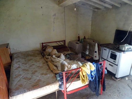 Orvieto - Il casolare scoperto dalla polizia