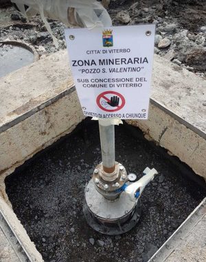 Chiuso il pozzo san Valentino 