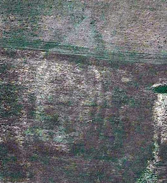 San Lorenzo Nuovo - La forma ellittica scoperta dal gruppo archeologico Turan