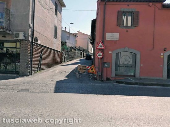 Viterbo - Strada Cuculo - Il cartello