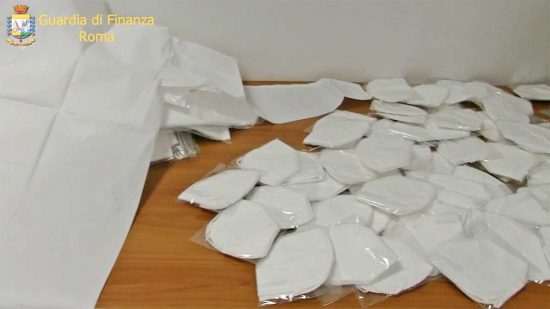 Roma - Guardia di finanza - Operazione "Giù la maschera"