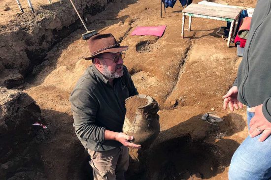 Carlo Casi, direttore scientifico della Fondazione Vulci