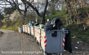Viterbo - L'isola ecologica di strada Canale
