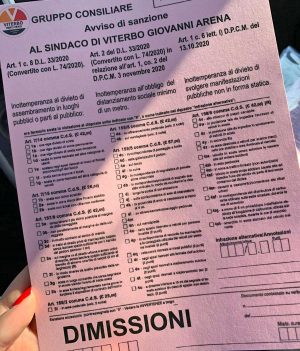 La "multa" virtuale da Chiara Frontini