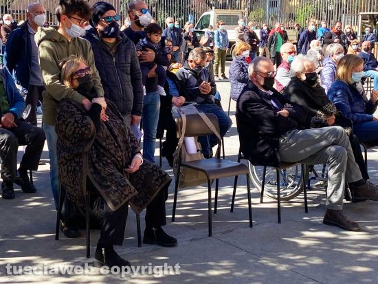 Viterbo - I funerali di Sergio Riccardi
