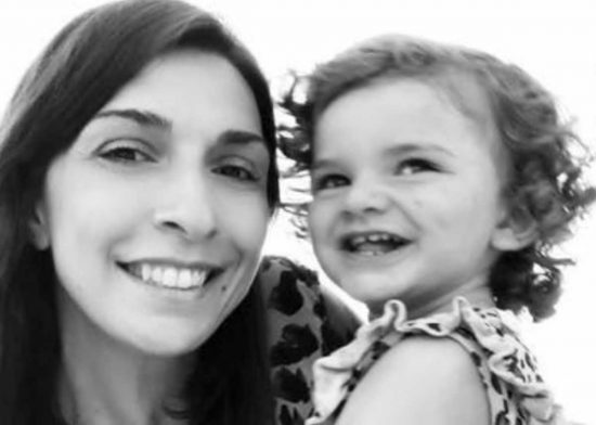 Patrizia Coluzzi e la piccola Edith