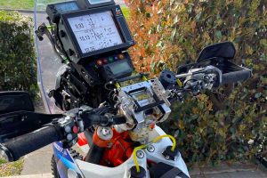 La moto di Francesco Puocci