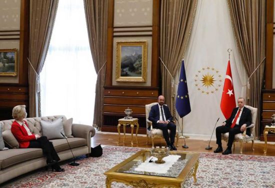 L’incontro tra Erdogan e i vertici Ue