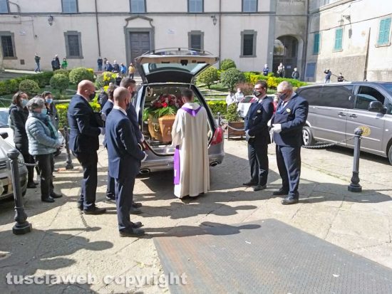 Montefiascone - I funerali di Paolo Brachini