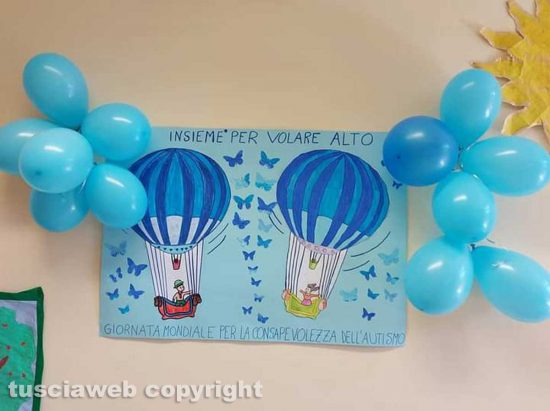 Vitorchiano - Scuola d'infanzia - Giornata mondiale sulla consapevolezza dell'autismo