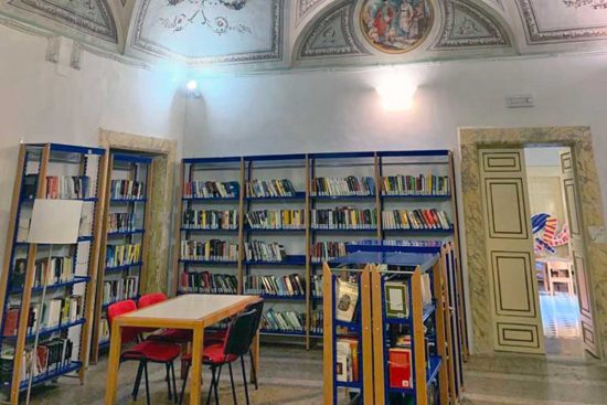 Tarquinia - La biblioteca comunale