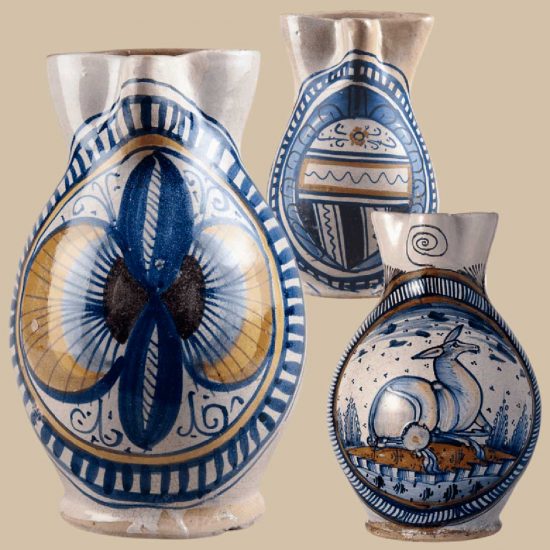 Boccali del XVI secolo