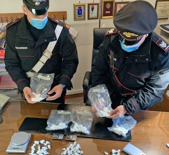 Civitavecchia - Carabinieri - La droga sequestrata