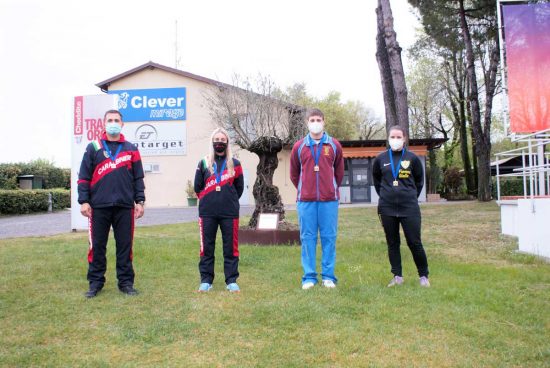 Primo Gran premio Fitav - I quattro vincitori