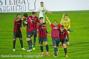 Sport - Calcio - Casertana - L'esultanza di Pacilli