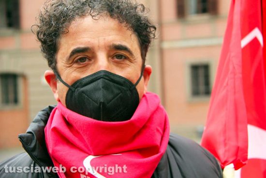 Viterbo - Marco Nati della Flai Cgil