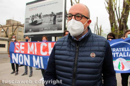 Viterbo - Il deputato di Fdi Mauro Rotelli