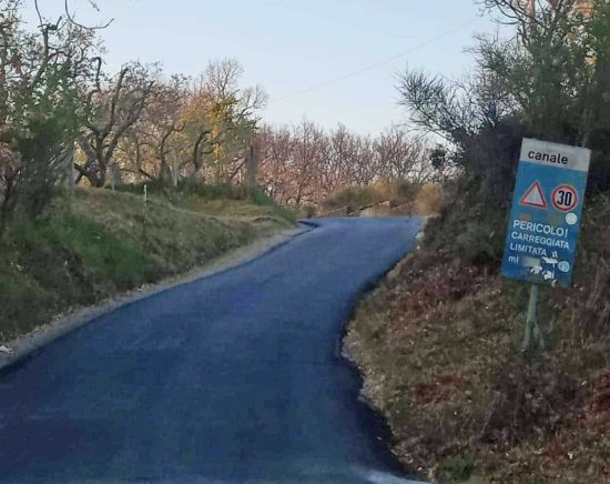 Viterbo - Alcune delle asfaltature nelle frazioni