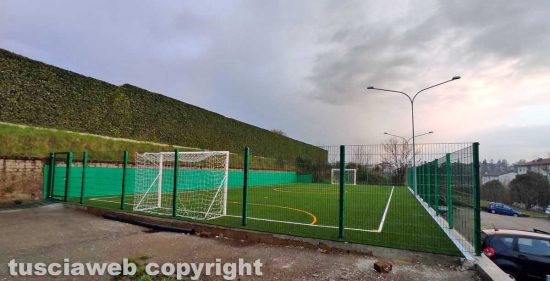 Nuovo campo in via Antonio Gramsci