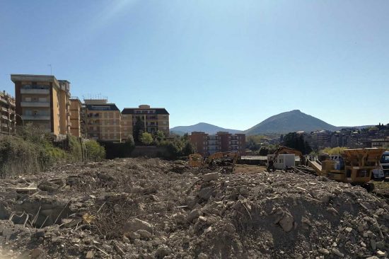 Terminata la demolizione della ex caserma di Palmanova