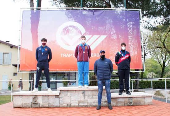 Primo Gran premio Fitav - Podio Junior maschile