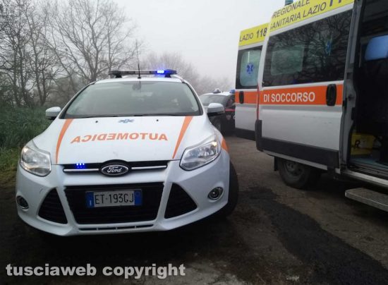 Carabinieri e 118 sul posto - foto di repertorio