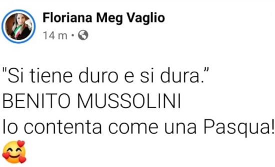 Civita Castellana - Il post della capogruppo FI Vaglio