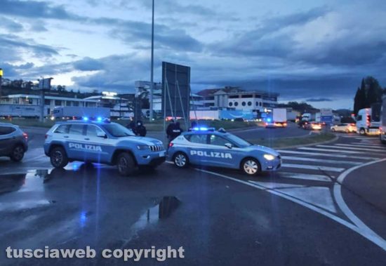 Orte - Code al casello dell'autostrada del sole - Manifestazione dei ristoratori