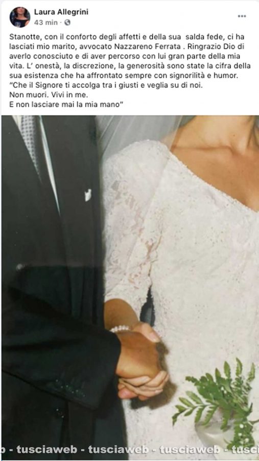 Il post di Laura Allegrini