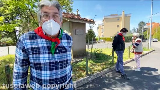 Viterbo - Alessandro Mangiavacchi, figlio dell'ultimo comandante della Biferali