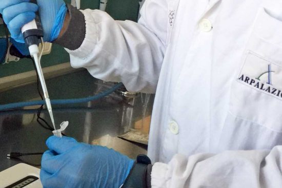 I controlli sul Covid-19 dell'Arpa Lazio, in collaborazione con i Nas