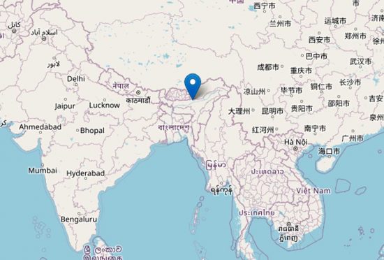 Terremoto di magnitudo 6.1 in India