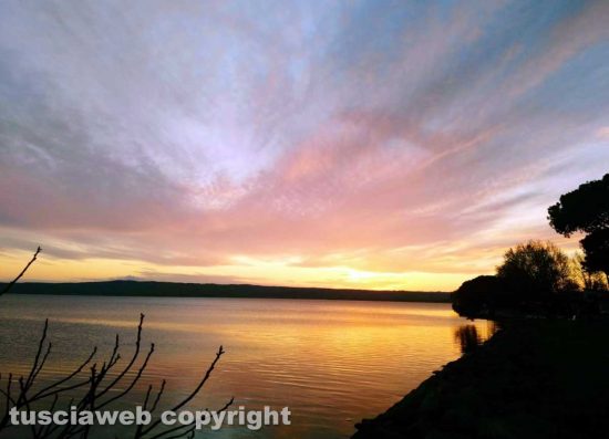 Tramonto a Bolsena