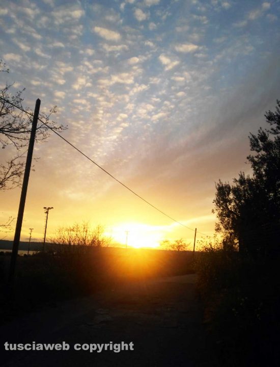 Tramonto a Bolsena
