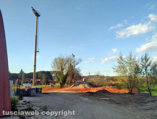 Orte - I lavori agli impianti sportivi