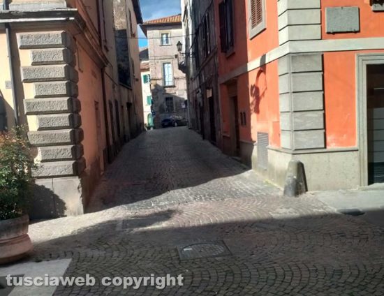 Sutri deserta nel giorno di Pasquetta